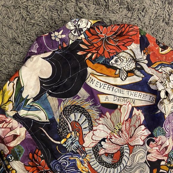 Robert Graham Limited Edition Tattoo Artist NWT Embroidered Shirt - Picture 15 of 16